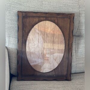Vintage Handmade Wood Picture Frame